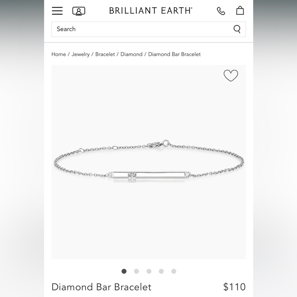 Brand New Brilliant Earth Diamond Bracelet